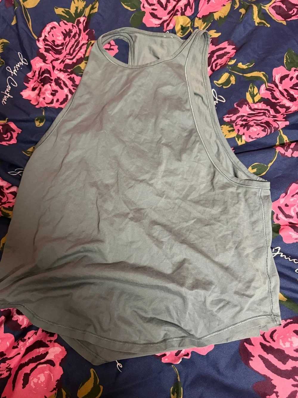 lululemon athletica Women's Sage Green Muscle Tank